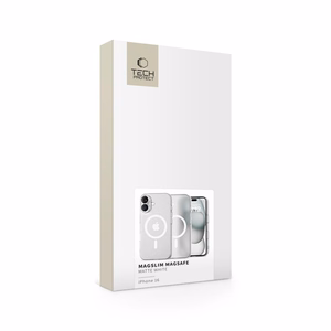 Tech-Protect MagSlim MagSafe iPhone 16 Ümbris - Must