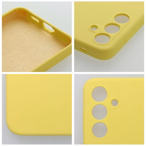 Ümbris Silikoon 2mm jaoks SAMSUNG S24 FE lemon