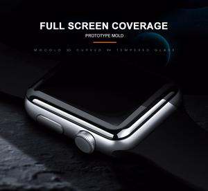 Mocolo 3D Full Glue Glass karastatud ekraanikaitseklaas seadmele Apple Watch Series 7 / 8, 41 mm