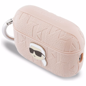 Karl Lagerfeld Monogram Karl Head Ümbris for AirPods Pro 3 - roosa