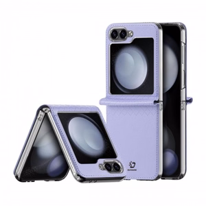 Telefoni ümbris Dux Ducis Bril sobib Samsung F707 Z Flip 5 5G violetne