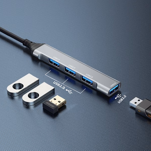 Dudao A16B 4-in-1 USB-jaotur, USB-A–4 × USB 3.0, hall