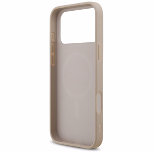 Guess 4G Printed Stripes MagSafe ümbris jaoks iPhone 17 Pro Max - roosa