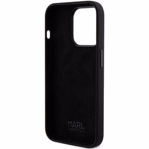 KARL LAGERFELD ümbris jaoks IPHONE 15 Pro KLHCP15LSDHKCNK (Silicone KC) must