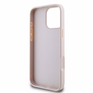 GUESS ümbris jaoks IPHONE 16 Pro Max GUHCP16X4GMGPI (4G PU Big Logo) roosa