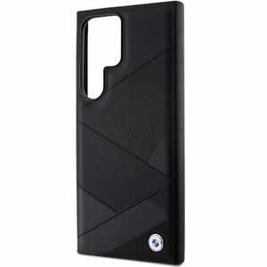 BMW BMHCS24L23RCGPK S24 Ultra S928 must/must hardcase Signature Leather Crossing Lines Pattern