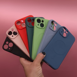 Simple Color Mag ümbris for Samsung Galaxy A16 4G / A16 5G punane