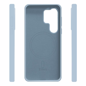 Etteri Silikoon Mag ümbris for Samsung Galaxy S25 Ultra helesinine