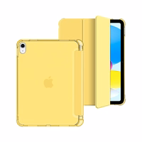 Tech-Protect SC Pen Hybrid Ümbris jaoks iPad 10 / 2022 - kollane - läbipaistev