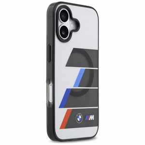 BMW M IML Metal Buttons Tricolor Lines MagSafe Ümbris jaoks iPhone 17 - hall