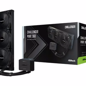 Asrock Challenger Pure 360 protsessori vedelikjahutuse komplekt 12 cm must