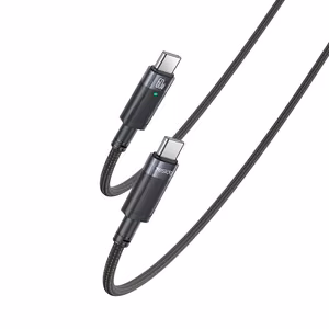Yesido Kaabel CA160 braided - Type C to Type C - PD 60W 1,2 metres must