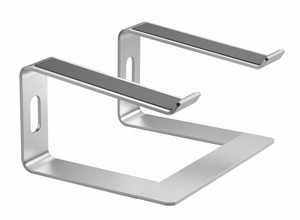 Gembird NBS-D1-01 laptop stand Aluminium, hõbedane 39.6 cm (15.6")