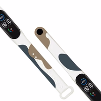 Rihm Moro rihm Xiaomi Mi Band 3 / 4 silikoonist rihmaga kella käevõru muster 12