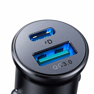Autolaadija Joyroom "JR-CCN05" Must 30W (1xPD / QC3.0)