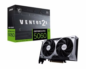 MSI GeForce RTX 5060 8G VENTUS 2X OC NVIDIA 8 GB GDDR7 graafikakaart