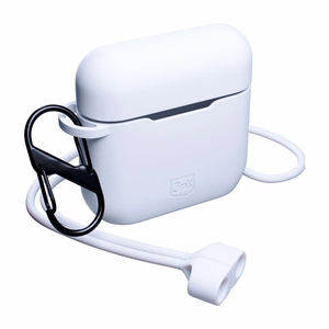 Силиконовый чехол 3mk для AirPods 3 - белый