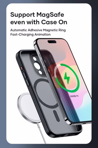 Rock Guard Touch Matte Series Magnetic Ümbris jaoks Iphone 15 Plus valge