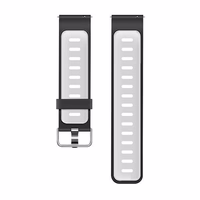 Beline rihm Watch 22mm Double Color Silicone must-valge box