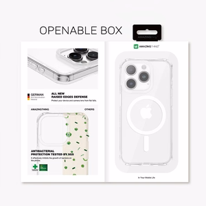 Amazing Thing Titan Edge Mag Ümbris 15FT IP156.7TEMCL jaoks Iphone 15 Plus läbipaistev