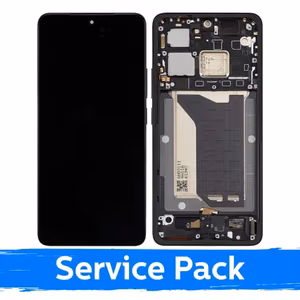 Xiaomi Poco F7 Ultra ühilduv LCD-ekraan koos raamiga / must / (hoolduskomplekt)