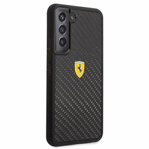 Ferrari FEHCS22MFCAK S22+ S906 чёрный/чёрный жёсткий чехол On Track Real Carbon