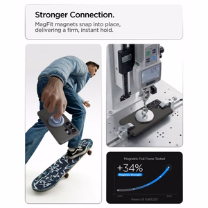 SPIGEN ümbris LIQUID AIR MAG ühildub MagSafe jaoks SAMSUNG S26 Ultra marmorhall