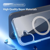 DUX DUCIS ümbris CLIN MAG compatible with MagSafe jaoks IPHONE 16 Plus läbipaistev