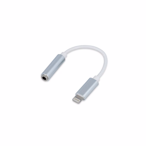 Setty adapter Lightning - audio jack 3,5mm valge