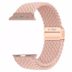 Tech-Protect Nylonmag Strap for Apple Watch 4 / 5 / 6 / 7 / 8 / 9 / SE / Ultra 1 / 2 (42 / 44 / 45 / 49 mm) - Pink