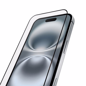 Puro Frame Karastatud klaas with frame jaoks iPhone 16 Plus