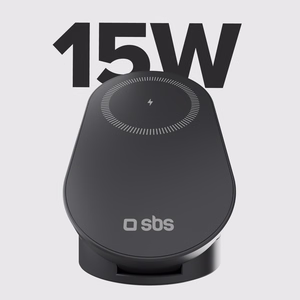 SBS 3-in-1 Foldable Juhtmevaba Charging Station QI2 MFI - Made jaoks iPhone - must