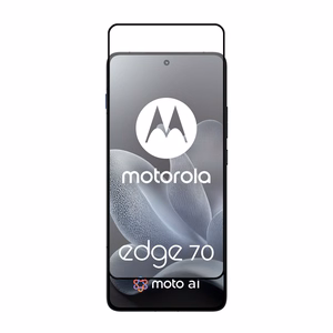 Crong 3D Armour Glass Lite kogu pinnaga liimitav karastatud ekraanikaitseklaas seadmele Motorola Edge 70 5G