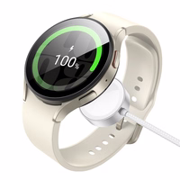 Juhtmevaba laadija Hoco 2,5W USB C compatible with Apple Watch and Samsung Watch CW59 valge