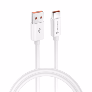Kaabel USB A to USB C Forcell F-Energy QC4.0 3A 66W 1 m C336 valge