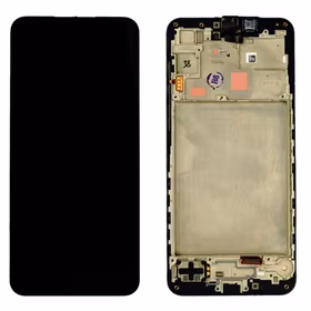 LCD ekraan ühilduv Samsung A166 A16 5G must raamiga HQ