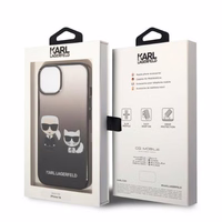 Karl Lagerfeld KLHCP14STGKCK iPhone 14 6,1 "hardcase must / must Gradient Ikonik Karl & Choupette