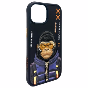 NIMMY ümbris COOL&CUTE 2.0 Monkey jaoks IPHONE 15 must