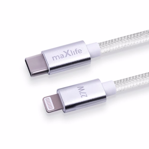 Maxlife MXUC-12 кабель USB-C - Lightning 2,0 m 27W белый