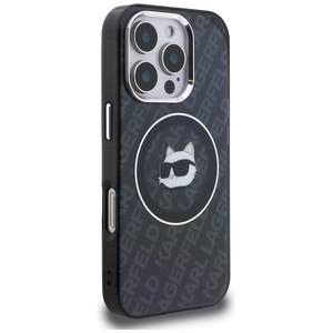 Karl Lagerfeld IML Choupette Head Logo MagSafe Ümbris iPhone 16 Pro Max - must