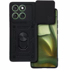 Slide Camera Armor Ümbris jaoks Motorola Edge 60 5G Must