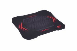 Havit MP843 mänguhiirematt must, punane