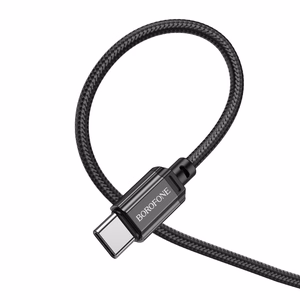 USB Cable Borofone "BX87" Black "Type-C" 100cm
