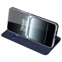 Dux Ducis Skin Pro Flip Ümbris jaoks OnePlus 13T - Sinine