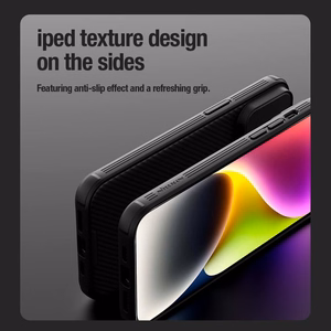 Nillkin CamShield Pro Magnetic Ümbris jaoks iPhone 15 Plus with Camera Protector - sinine