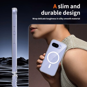 Tech-Protect FlexAir Hybrid MagSafe Ümbris for Google Pixel 10A - Clear