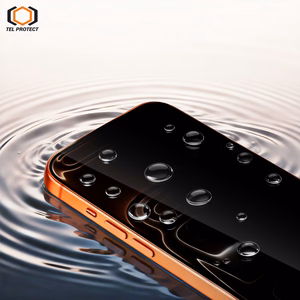 Tel Protect Dust-Free Easy Fit Privacy Full Glue 6D закаленное стекло для Iphone 15 Pro черное