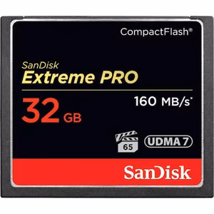 CompactFlash mälukaart SANDISK 32GB SDCFXPS-032G-X46