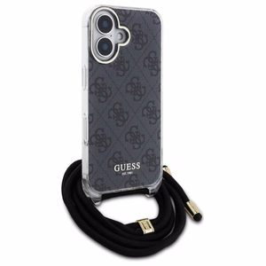 Guess Crossbody Cord 4G Print Ümbris jaoks iPhone 16 - must