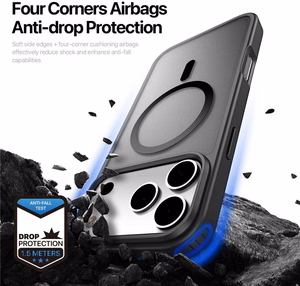 Ümbris Dux Ducis Yind Apple iPhone 17 Pro Max must